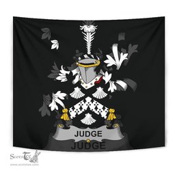 Irish Judge Coat of Arms Family Crest Ireland Tapestry Irish Tapestry