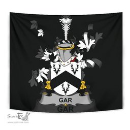 Irish Gar or Garr Coat of Arms Family Crest Ireland Tapestry Irish Tapestry