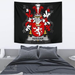 Irish Keegan or Egan Coat of Arms Family Crest Ireland Tapestry Irish Tapestry