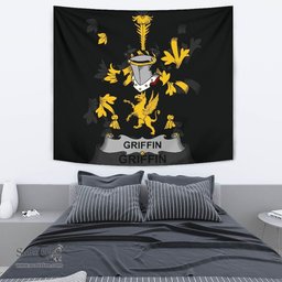 Irish Griffin or O'Griffy Coat of Arms Family Crest Ireland Tapestry Irish Tapestry