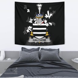 Irish Halthom Coat of Arms Family Crest Ireland Tapestry Irish Tapestry