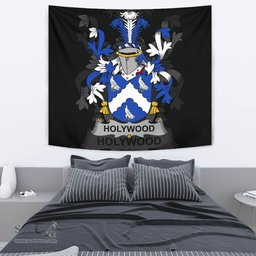 Irish Holywood Coat of Arms Family Crest Ireland Tapestry Irish Tapestry