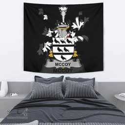 Irish McCoy Coat of Arms Family Crest Ireland Tapestry Irish Tapestry