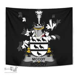 Irish McCoy Coat of Arms Family Crest Ireland Tapestry Irish Tapestry