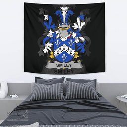 Irish Smiley or Smyly Coat of Arms Family Crest Ireland Tapestry Irish Tapestry