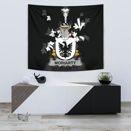 Irish Moriarty or O'Moriarty Coat of Arms Family Crest Ireland Tapestry Irish Tapestry