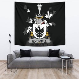Irish Moriarty or O'Moriarty Coat of Arms Family Crest Ireland Tapestry Irish Tapestry