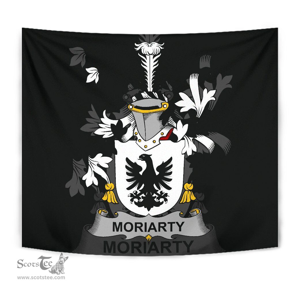 Irish Moriarty or O'Moriarty Coat of Arms Family Crest Ireland Tapestry Irish Tapestry