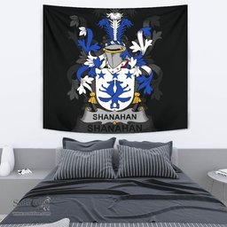 Irish Shanahan or O'Shanahan Coat of Arms Family Crest Ireland Tapestry Irish Tapestry
