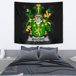 Irish Mulcahy or O'Mulcahy Coat of Arms Family Crest Ireland Tapestry Irish Tapestry
