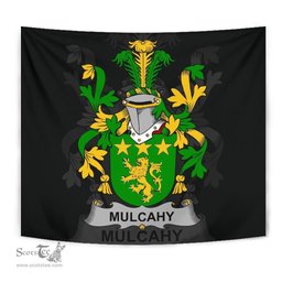 Irish Mulcahy or O'Mulcahy Coat of Arms Family Crest Ireland Tapestry Irish Tapestry