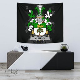 Irish Murphy (Wexford) Coat of Arms Family Crest Ireland Tapestry Irish Tapestry