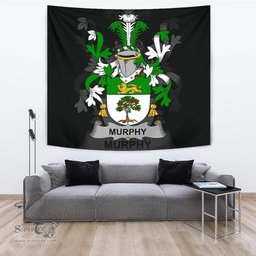 Irish Murphy (Wexford) Coat of Arms Family Crest Ireland Tapestry Irish Tapestry