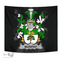 Irish Murphy (Wexford) Coat of Arms Family Crest Ireland Tapestry Irish Tapestry