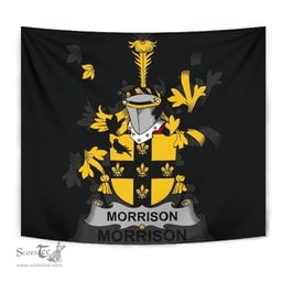 Irish Morrison Coat of Arms Family Crest Ireland Tapestry Irish Tapestry