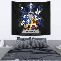 Irish Neill or McNeill Coat of Arms Family Crest Ireland Tapestry Irish Tapestry