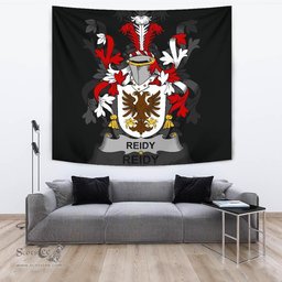 Irish Reidy or O'Reidy Coat of Arms Family Crest Ireland Tapestry Irish Tapestry