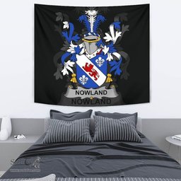 Irish Nowland Coat of Arms Family Crest Ireland Tapestry Irish Tapestry