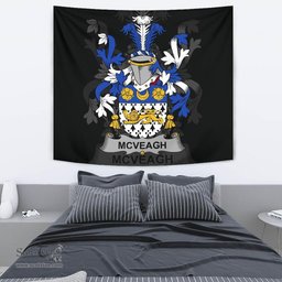 Irish McVeagh or McFingah Coat of Arms Family Crest Ireland Tapestry Irish Tapestry