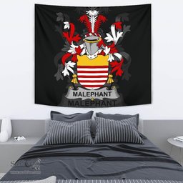Irish Malaphant Coat of Arms Family Crest Ireland Tapestry Irish Tapestry