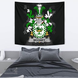 Irish Mooney or O'Mooney Coat of Arms Family Crest Ireland Tapestry Irish Tapestry