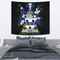 Irish Lea or McLea Coat of Arms Family Crest Ireland Tapestry Irish Tapestry