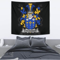 Irish Stevenson Coat of Arms Family Crest Ireland Tapestry Irish Tapestry
