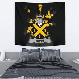 Irish Nunn Coat of Arms Family Crest Ireland Tapestry Irish Tapestry