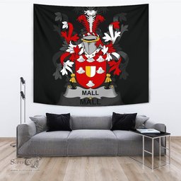 Irish Mall Coat of Arms Family Crest Ireland Tapestry Irish Tapestry