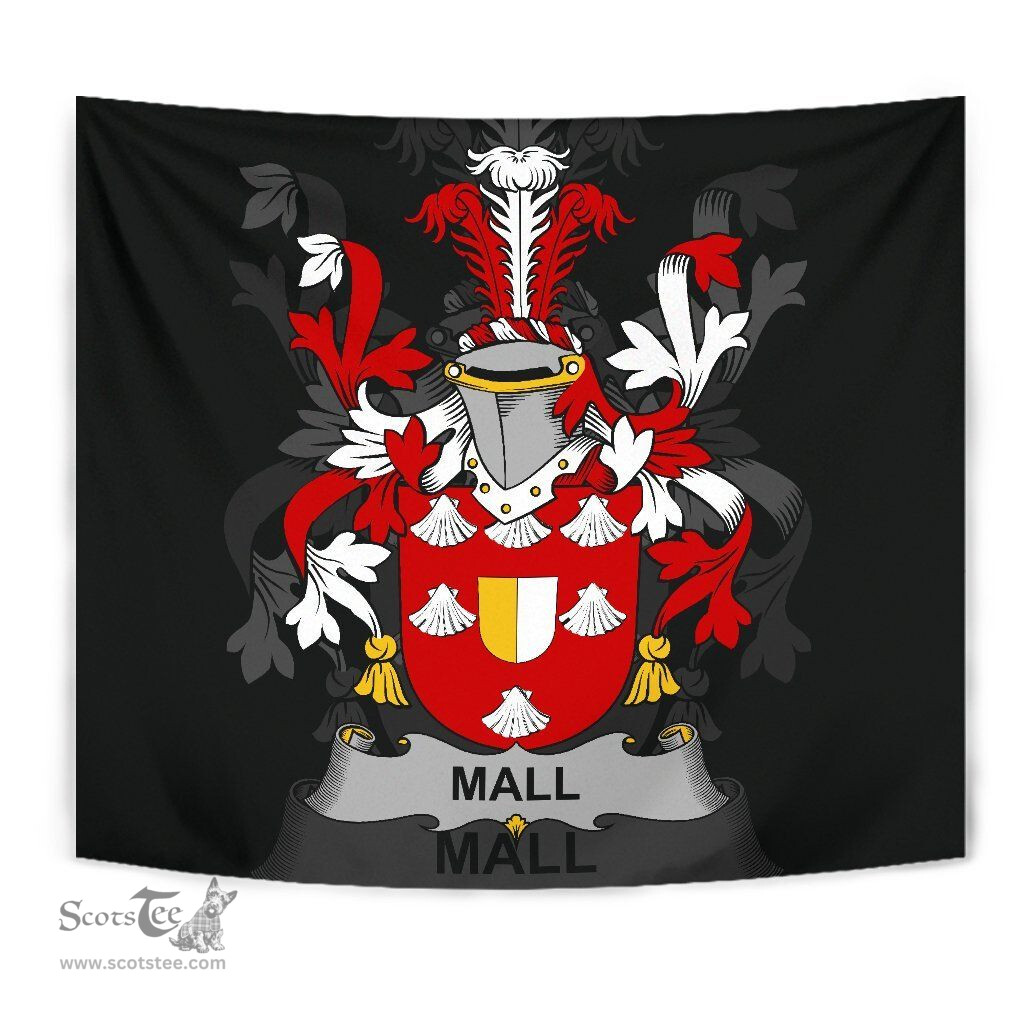 Irish Mall Coat of Arms Family Crest Ireland Tapestry Irish Tapestry