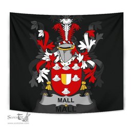 Irish Mall Coat of Arms Family Crest Ireland Tapestry Irish Tapestry