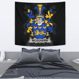 Irish McGovern or McGauran Coat of Arms Family Crest Ireland Tapestry Irish Tapestry