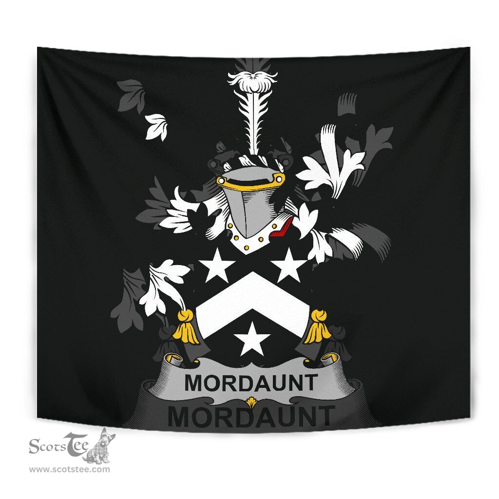 Irish Mordaunt Coat of Arms Family Crest Ireland Tapestry Irish Tapestry
