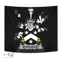 Irish Mordaunt Coat of Arms Family Crest Ireland Tapestry Irish Tapestry