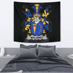 Irish Maloney or O'Molony Coat of Arms Family Crest Ireland Tapestry Irish Tapestry