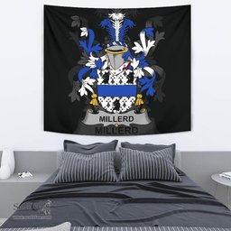 Irish Millerd Coat of Arms Family Crest Ireland Tapestry Irish Tapestry