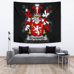 Irish McNamara Coat of Arms Family Crest Ireland Tapestry Irish Tapestry
