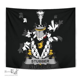 Irish Stubber Coat of Arms Family Crest Ireland Tapestry Irish Tapestry
