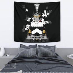 Irish Thornton Coat of Arms Family Crest Ireland Tapestry Irish Tapestry