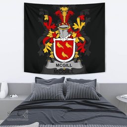 Irish McGill Coat of Arms Family Crest Ireland Tapestry Irish Tapestry