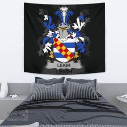 Irish Leigh or McLaeghis Coat of Arms Family Crest Ireland Tapestry Irish Tapestry