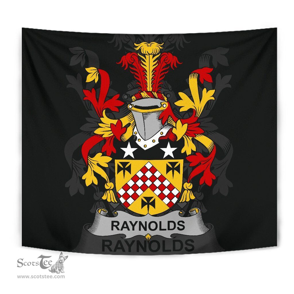 Irish Raynolds Coat of Arms Family Crest Ireland Tapestry Irish Tapestry