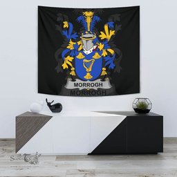 Irish Morrogh or Morrow Coat of Arms Family Crest Ireland Tapestry Irish Tapestry