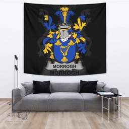 Irish Morrogh or Morrow Coat of Arms Family Crest Ireland Tapestry Irish Tapestry