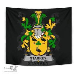 Irish Starkey Coat of Arms Family Crest Ireland Tapestry Irish Tapestry