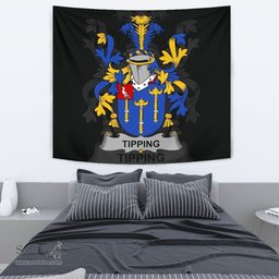 Irish Tipping Coat of Arms Family Crest Ireland Tapestry Irish Tapestry