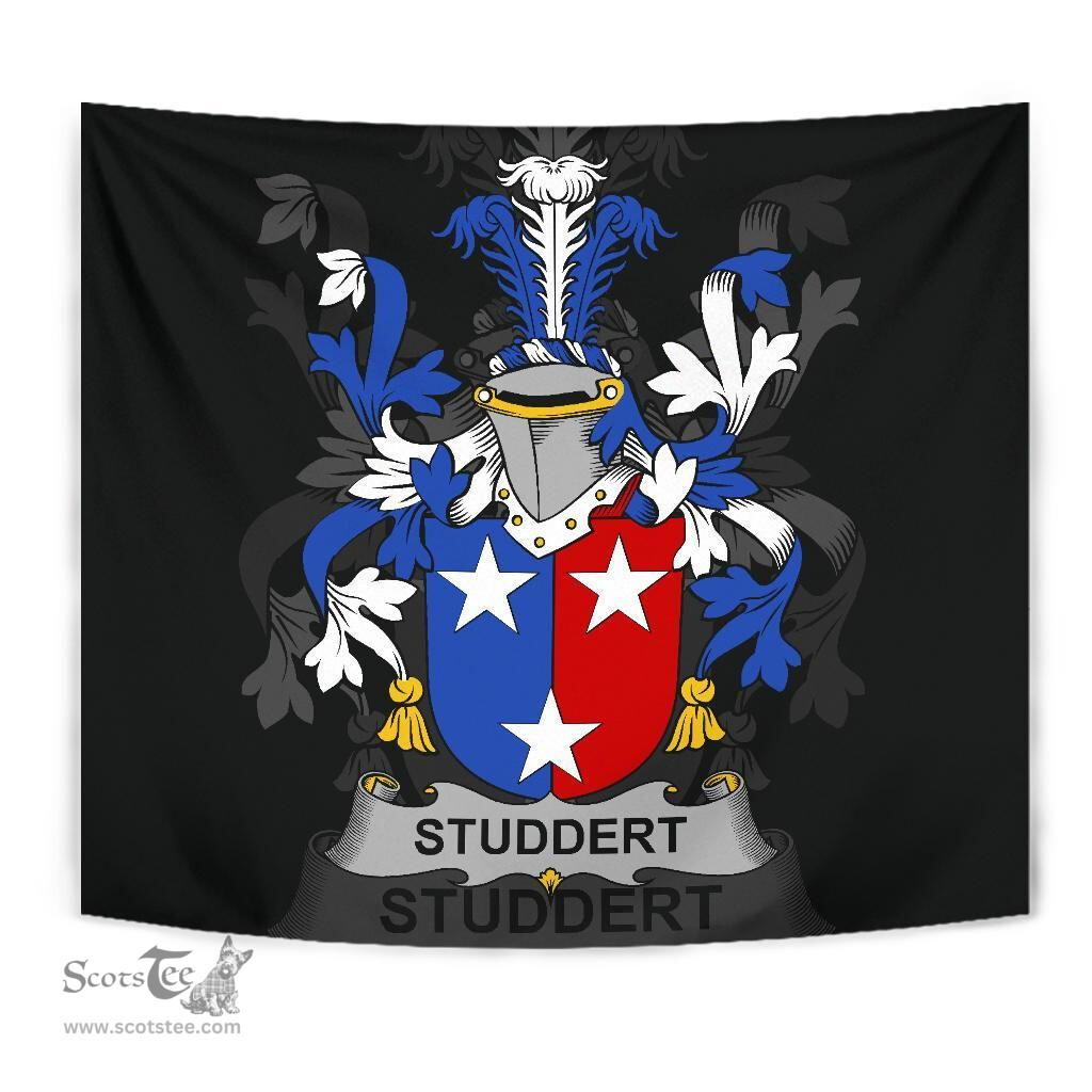 Irish Studdert Coat of Arms Family Crest Ireland Tapestry Irish Tapestry