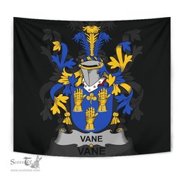 Irish Vane Coat of Arms Family Crest Ireland Tapestry Irish Tapestry