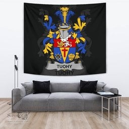 Irish Tuohy or O'Toohey Coat of Arms Family Crest Ireland Tapestry Irish Tapestry