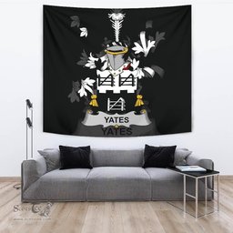 Irish Yeates Coat of Arms Family Crest Ireland Tapestry Irish Tapestry